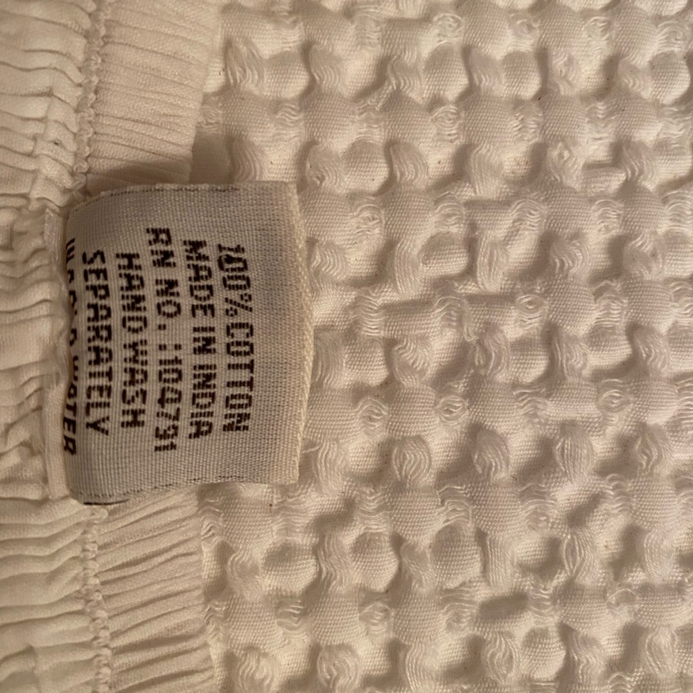 White Cotton Sun Dress - Picture 10 of 11